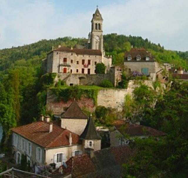 Église d'Albas, Lot, France
