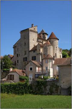 SALVAGNAC-CAJARC [12] - Château. (août 2010)