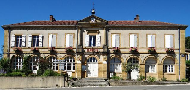 Cazals (Lot) - Mairie