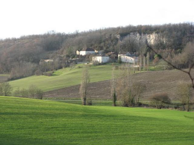 Ste Alauzie - Roquefas depuis Nadaillac