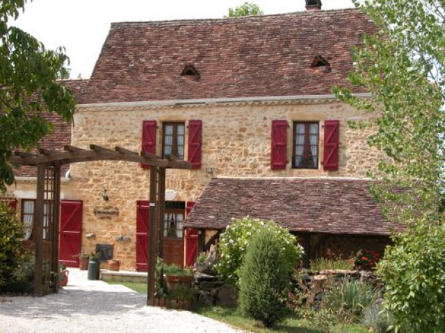 Nadaillac lieu dit les Andreuses entrée de la Batisse