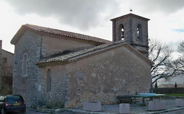 église de l'Hopsitalet (04), France