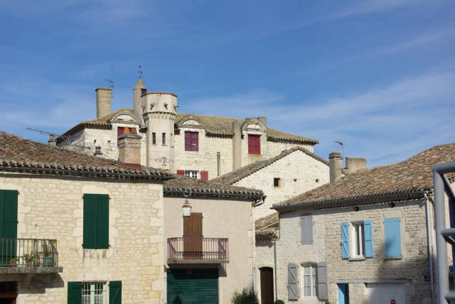 Château de Castelnau-Montratier (Lot, France).