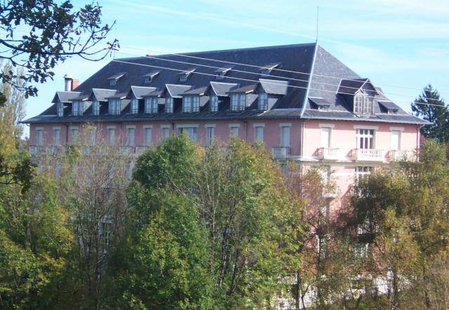 L'hotel des sources d'Alvignac où séjournaient les curistes.