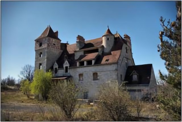 SAINT-PIERRE-LAFEUILLE [46] : Le Manoir de Désiré Janicot.