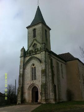 église de Flaujac-Gare (Lot-France).