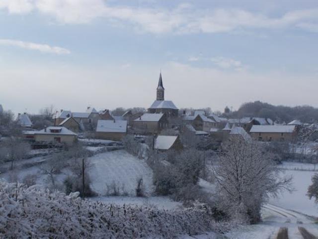 Lauzès enneigé
