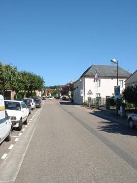 Rue principale de Leyme (bourg)