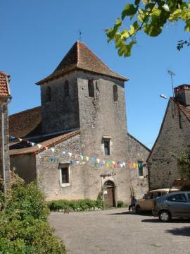 Eglise de Sénaillac-Lauzès (Vue Ouest)