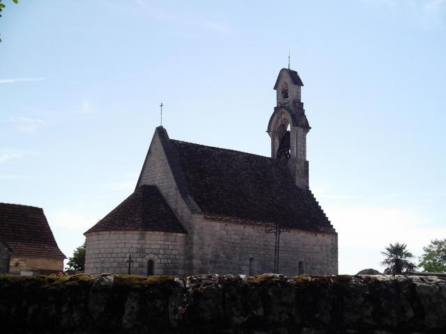 La chapelle de l'hospitalet à Rocamadour