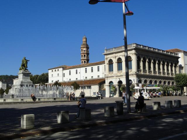 Place François Mitterand and statue of Gambetta Photo taken by myself on September 24, 2013