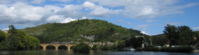 Vue panoramique de Cahors