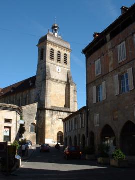 Église Saint-Sauveur à Figeac (Rue du Chapitre)