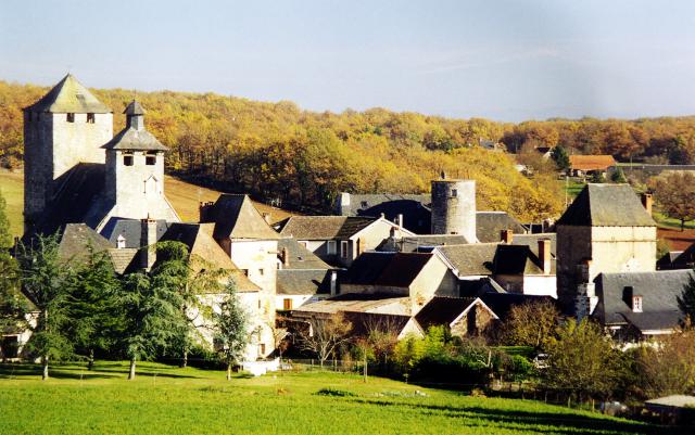 Vue générale de Gignac Lot