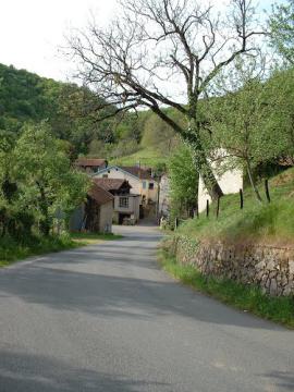 Route principale à Cuzac