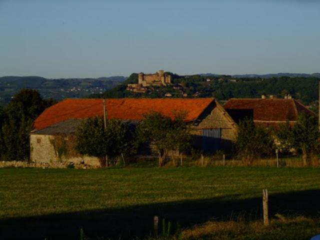 Towards Castelnau from the Creperie de Py