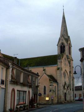 Église Saint-Jean-Baptiste à Cocumont (Lot-et-Garonne, France)