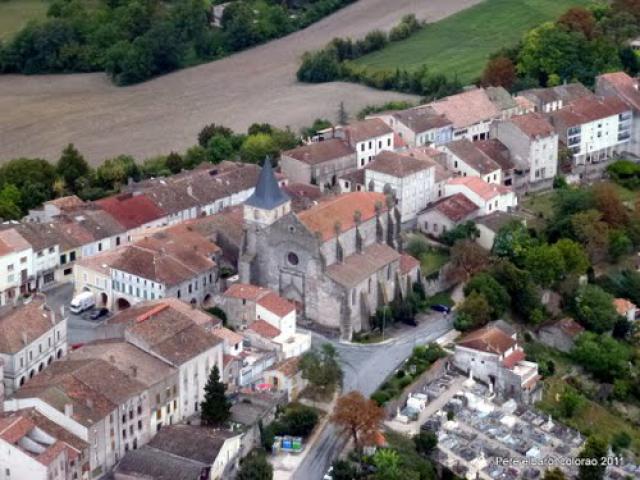 L'église St Clair.