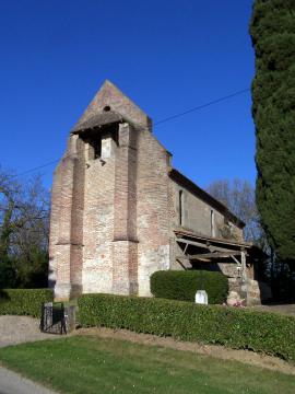 Église Notre-Dame-de-la-Nativité au lieu-dit Vignes à Puch-d'Agenais (Lot-et-Garonne, France)
