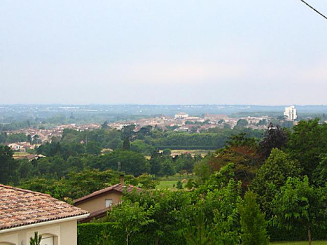 Tonneins depuis les coteaux