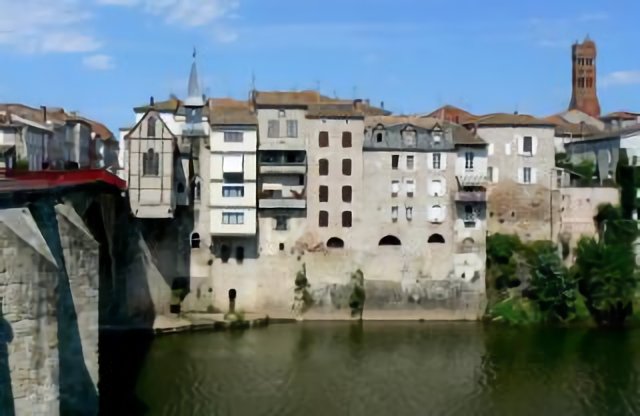 La chapelle du bout du pont & Eglise Sainte Catherine # Villeneuve sur Lot
