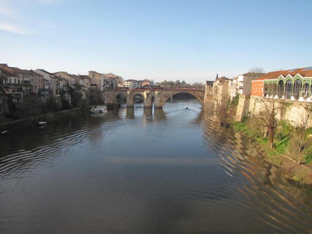 Pont des Cieutat à Villeneuve-sur-Lot