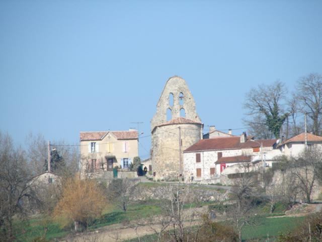 eglise d'estussan commune de lavardac