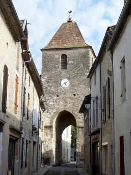 Tour de l'Horloge de Duras (Lot-et-Garonne, France)