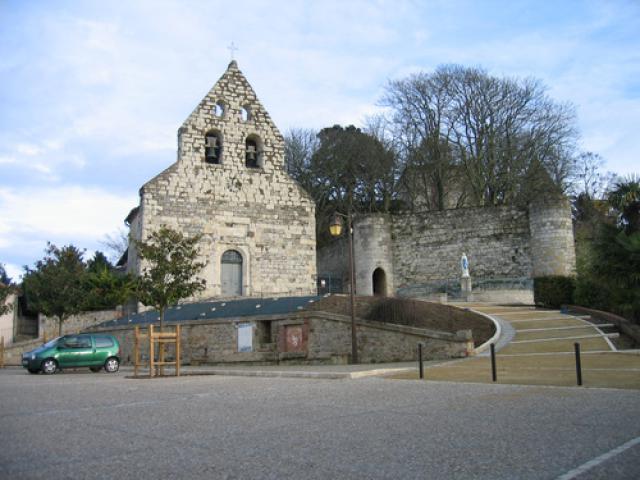 Clermont-Soubiran, l'église.