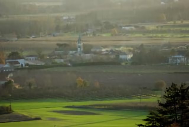 St Etienne de Fougères depuis Pinel