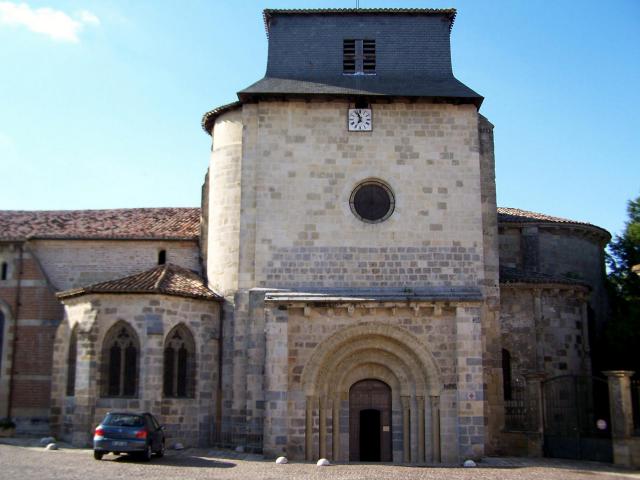 Église Saint-Vincent de Le Mas-d'Agenais (Lot-et-Garonne, France)