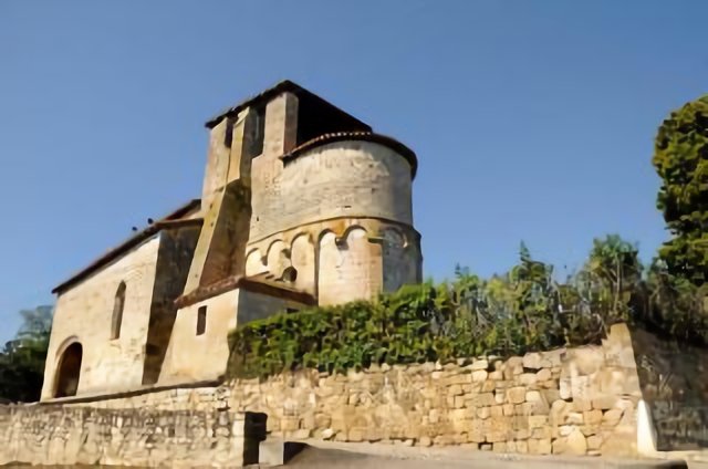 Eglise Saint Basile de Lusignan-Grand, Saint Hilaire de Lusignan. Lot et Garonne