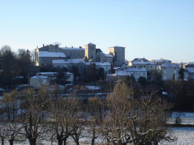 Aubiac sous la neige