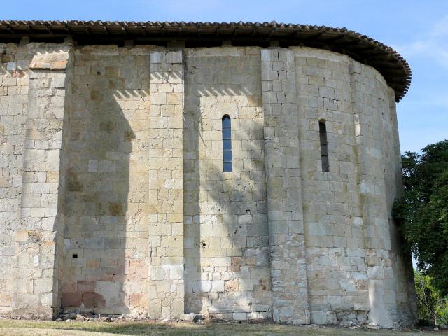 Laussou - Eglise Saint-Pierre - Chevet