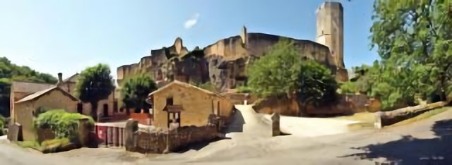 (vue arrière du) Château de Gavaudin - Lot et Garonne