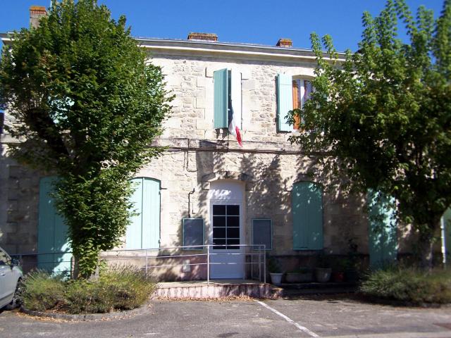 Mairie de Montpouillan (Lot-et-Garonne, France)