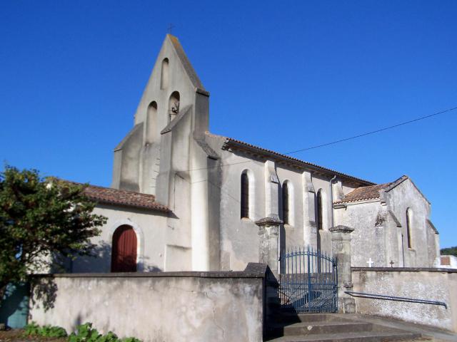 Église Saint-Caprais de Grézet à Grézet-Cavagnan (Lot-et-Garonne, France)