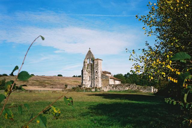 église de Saint Simon à St Pé-St Simon en octobre 2008