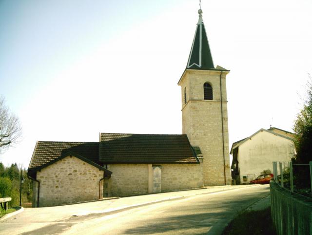 L'église de Géovreisset (Ain, FRANCE)