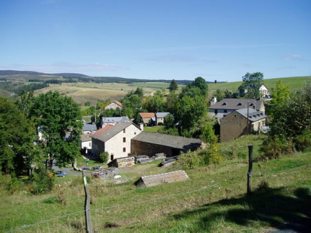 L'Estampe près de Chasseradès en Lozère