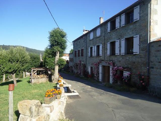 maison fleuri