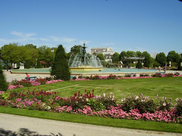 Fontaine du Mail, Angers, Maine-et-Loire, France.