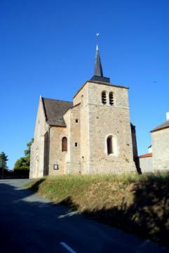 Faveraye Machelles l' église de Faveraye