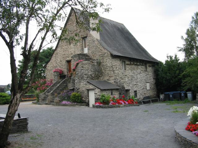 Le musée de l’ardoise à Trélazé (Maine-et-Loire, France).