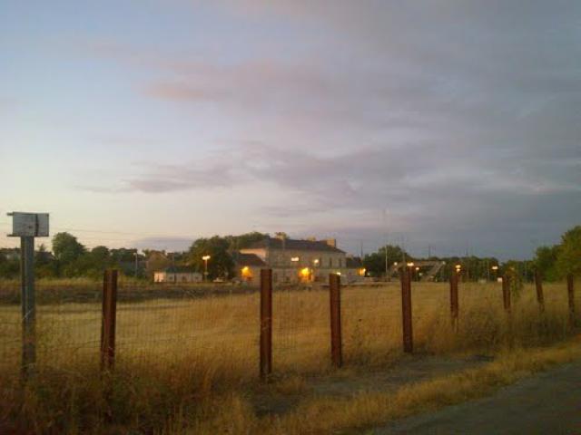 Vue sur la gare de la Possonnière
