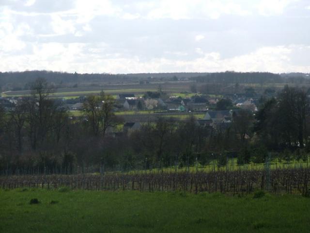 le bourg dans le soleil