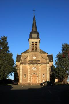 Église Saint-Hilaire, XIX°, Fr-49-La Salle-et-Chapelle-Aubry.