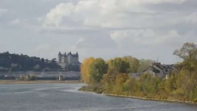 la Loire et le château de Saumur