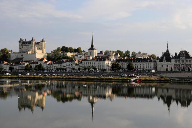 Panorama of Saumur
