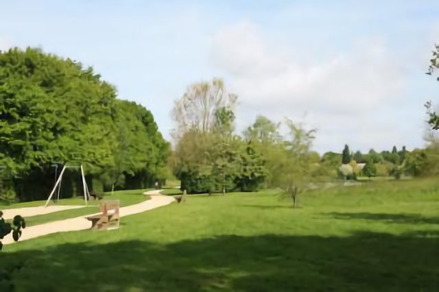 Aire du jeu, parc de Saint-Macaire